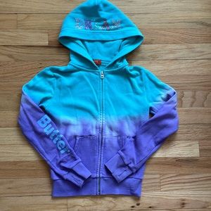 Girls Butter Super Soft Dream Full Zip Sweatshirt - size S
